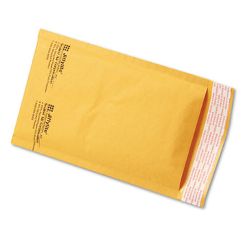 Sealed Air Jiffylite Self-seal Bubble Mailer, #00, Barrier Bubble Lining, Self-adhesive Closure, 5 X 10, Golden Brown Kraft, 250-carton freeshipping - TVN Wholesale